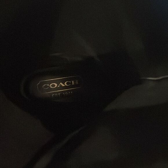 Coach Deeann Authentic Buckle Traditional C Sign Fur Boots Woman’s’ size 5.5 - Picture 8 of 8